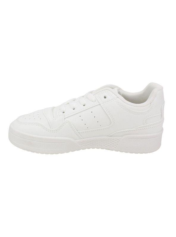 Zapatilla New Walk Escolar Moda Blanca-3