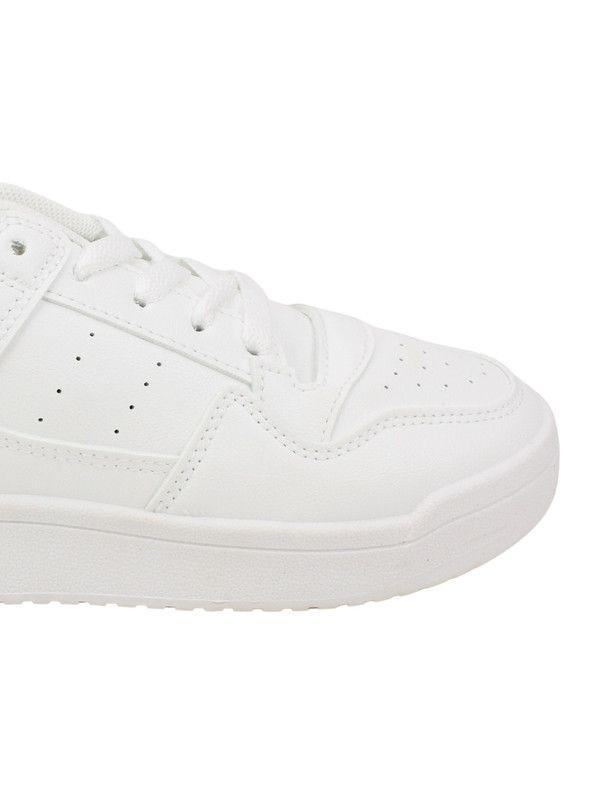 Zapatilla New Walk Escolar Moda Blanca-4