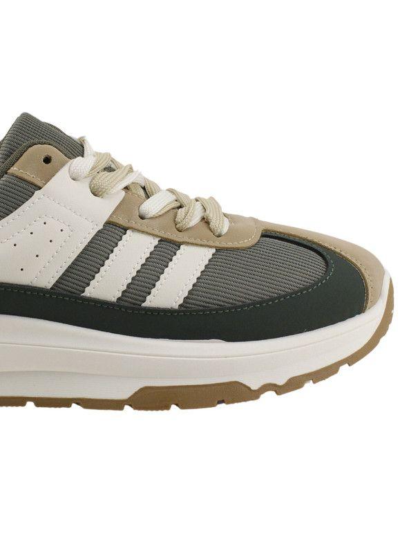 Zapatillas New Walk Urbana Retro Verde Petróleo-3