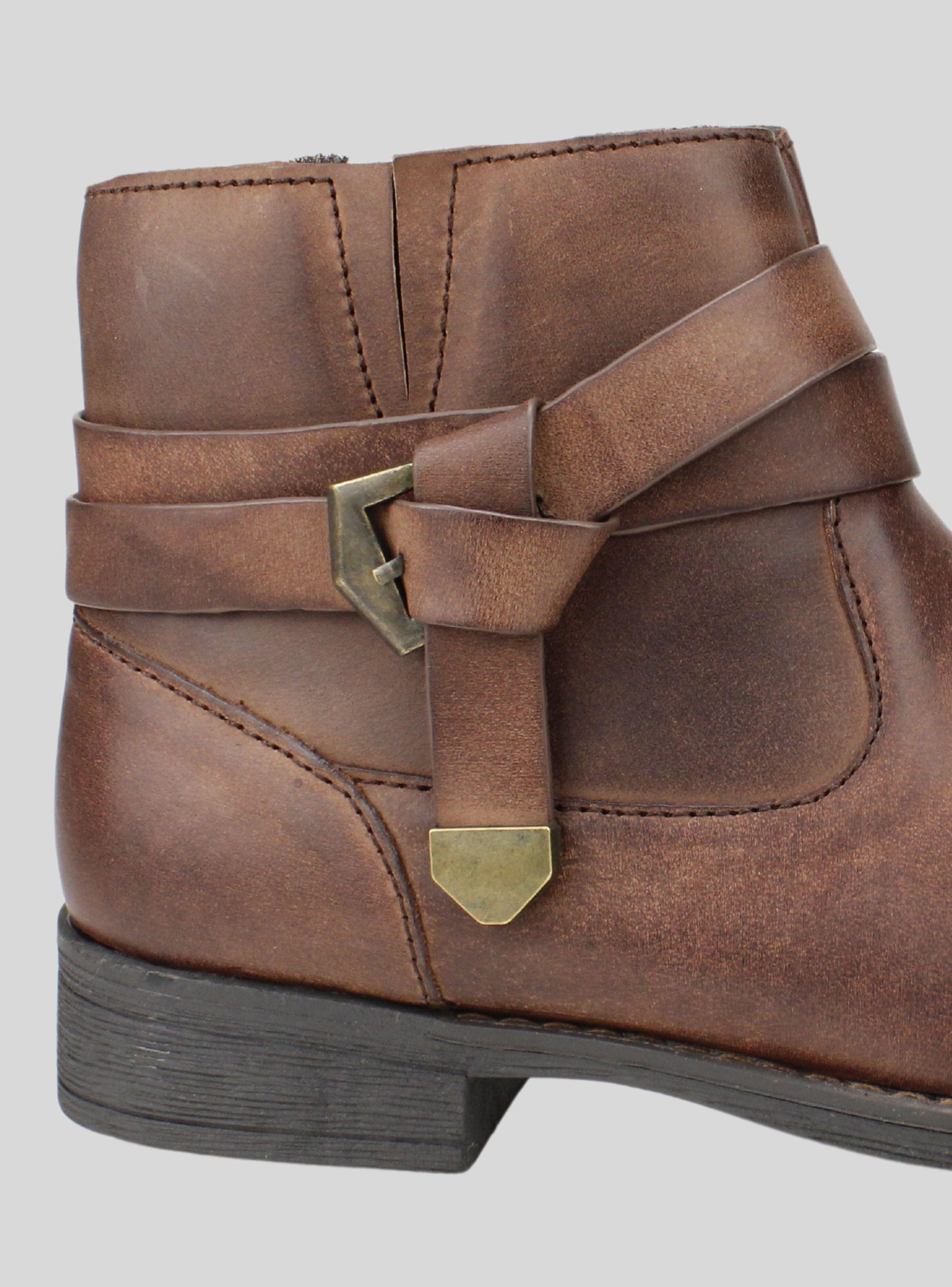 Botin Palm Ibis Cuero Café-4