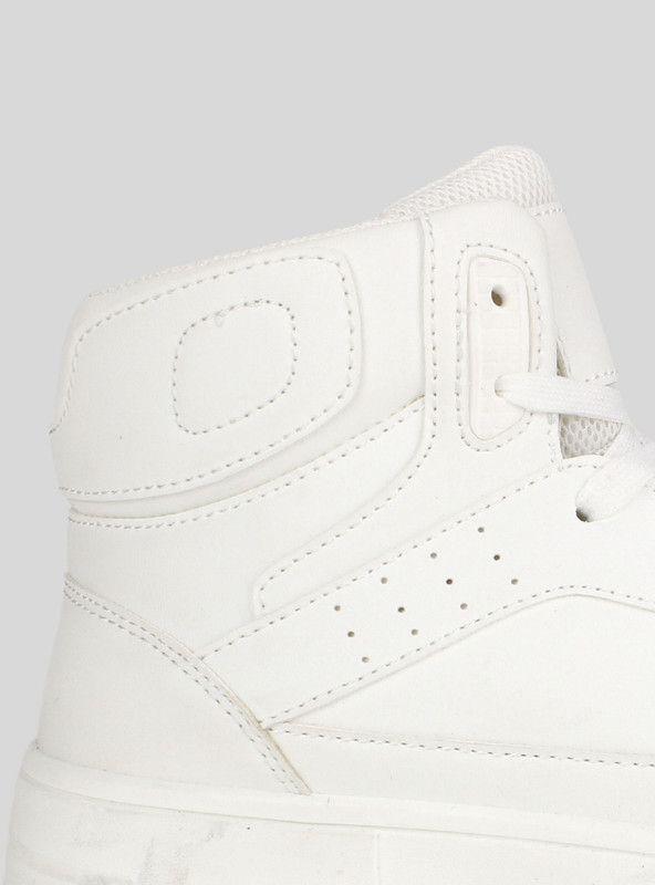 Zapatilla New Walk Caña Alta Blanca-3