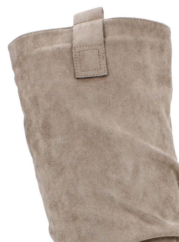 Bota Microfibra Khaki-3
