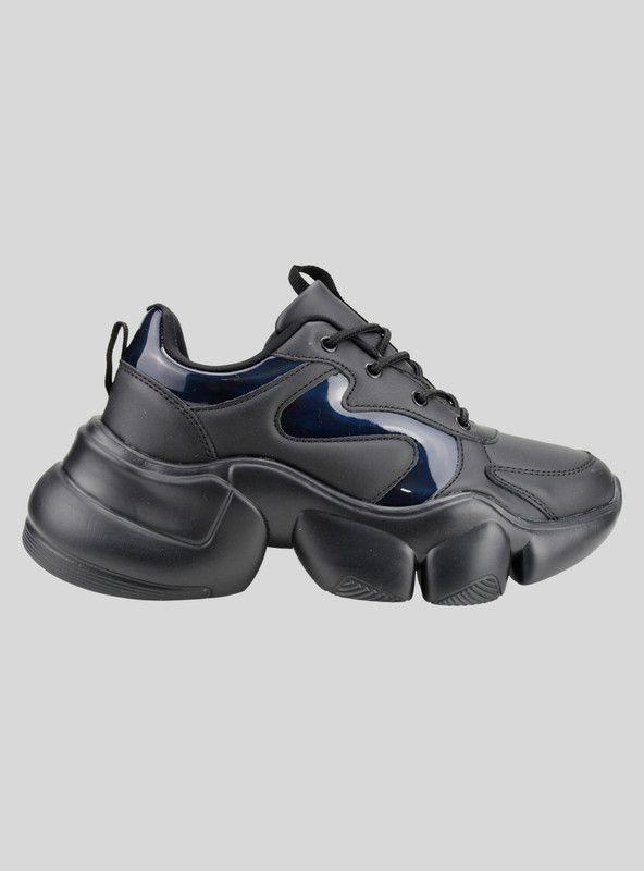 Zapatilla New Walk Chunky Negra-0
