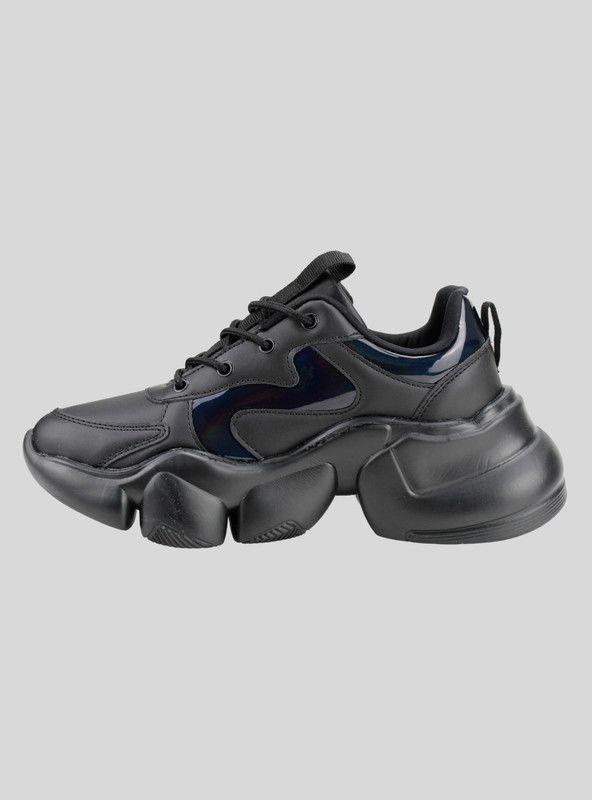 Zapatilla New Walk Chunky Negra-2