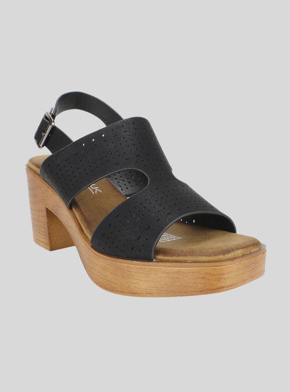 Sandalia New Walk Puntos Negra-1