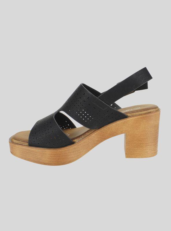 Sandalia New Walk Puntos Negra-2