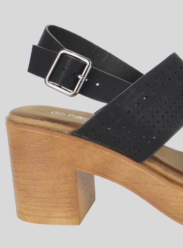 Sandalia New Walk Puntos Negra-3