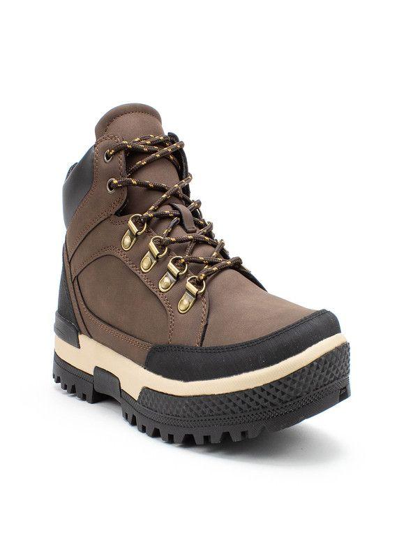 BOTIN HOMBRE CASUAL NEW WALK YF3060 -40  (39-44)  | Cafe |-0