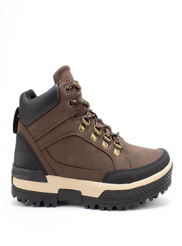 BOTIN HOMBRE CASUAL NEW WALK YF3060 -40  (39-44)  | Cafe |-1