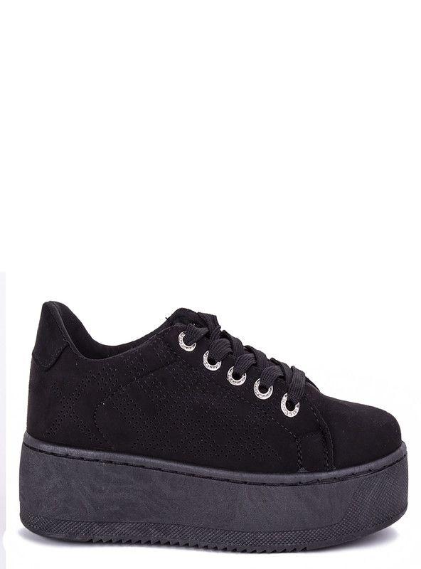 Zapatilla MUJER URBANA NEW WALK  SD-1-90  | Negro |-1