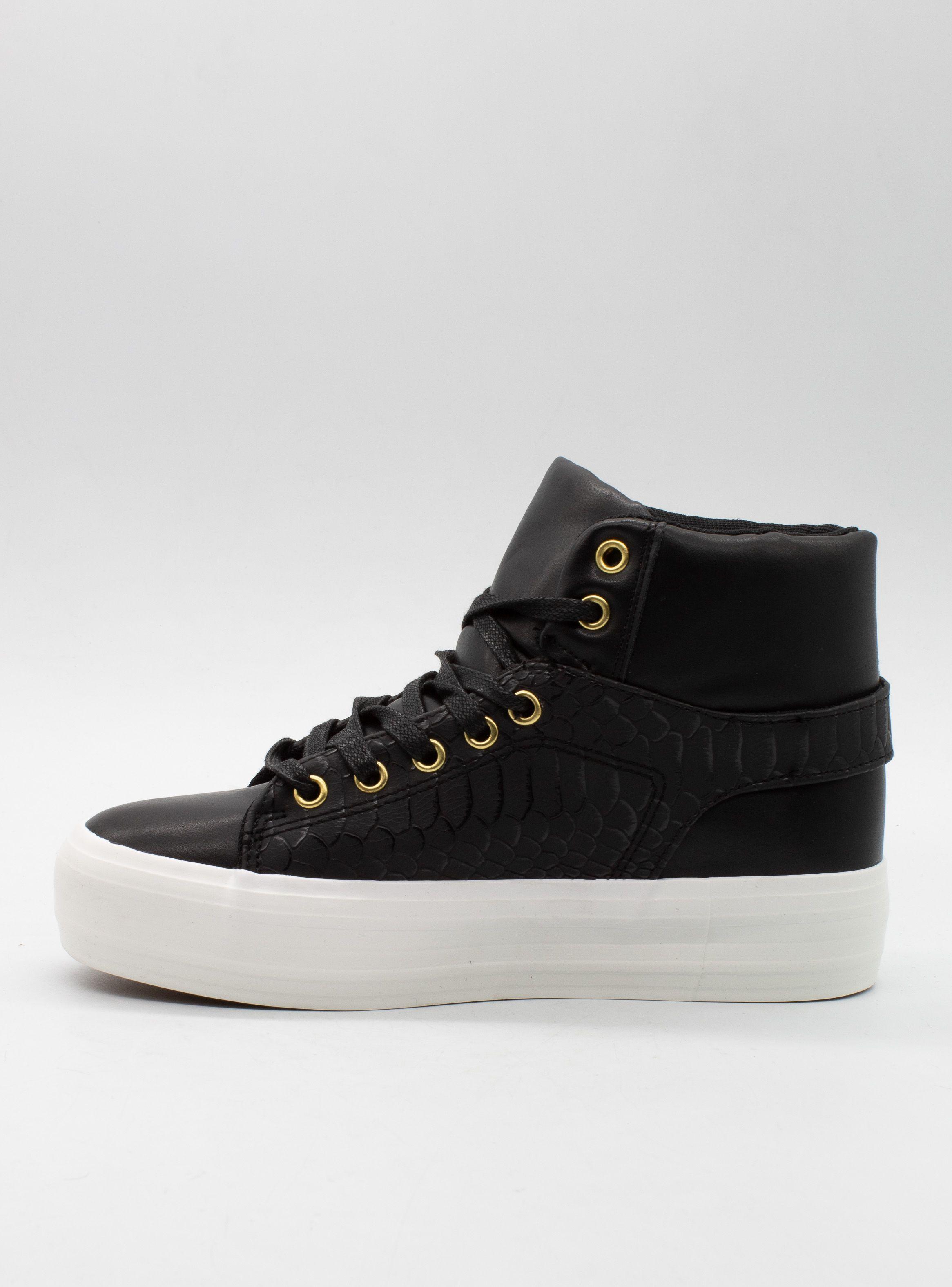 Zapatilla New Walk Caña Negra-2
