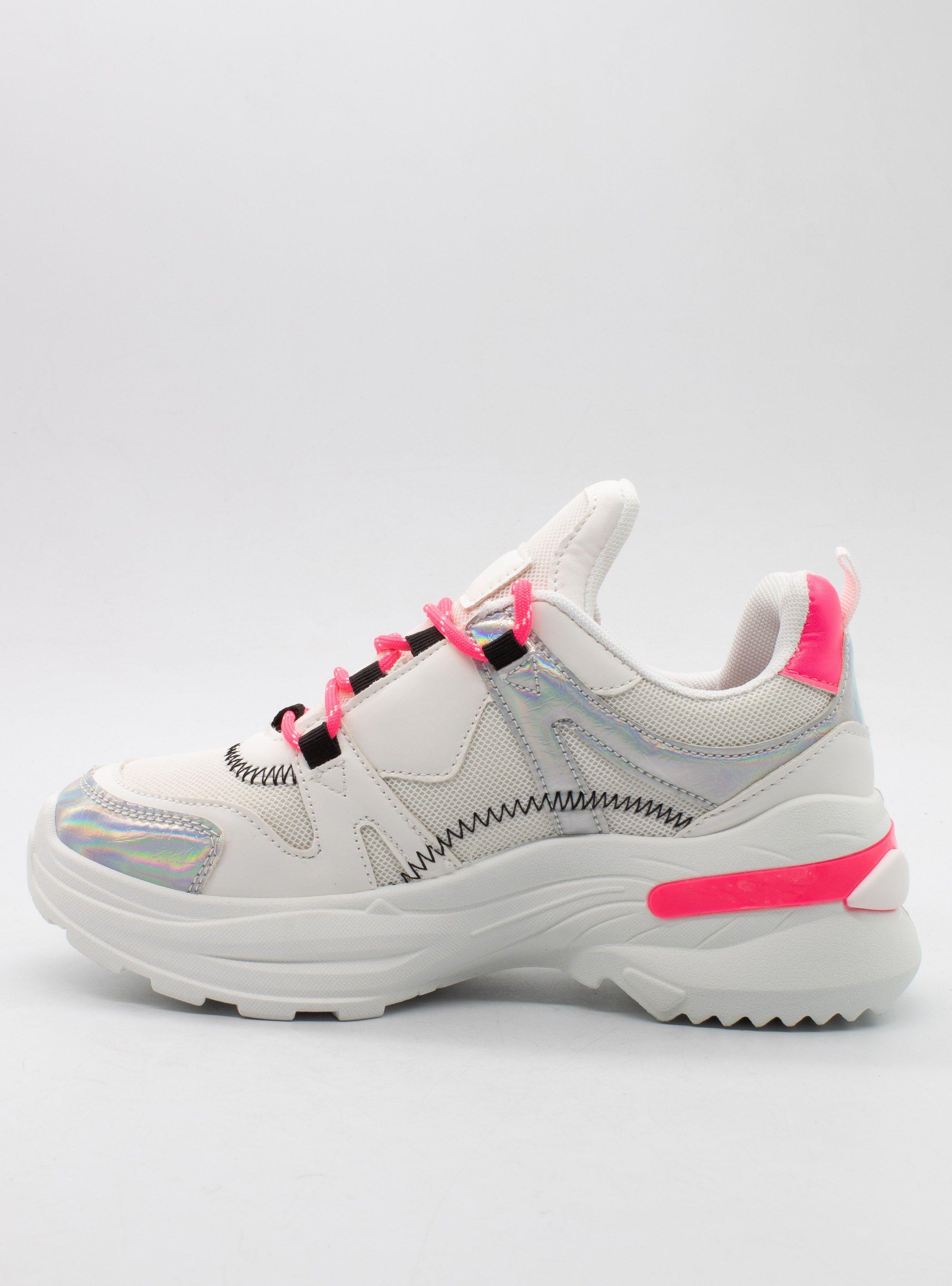 Zapatilla New Walk Neón Rosado-2