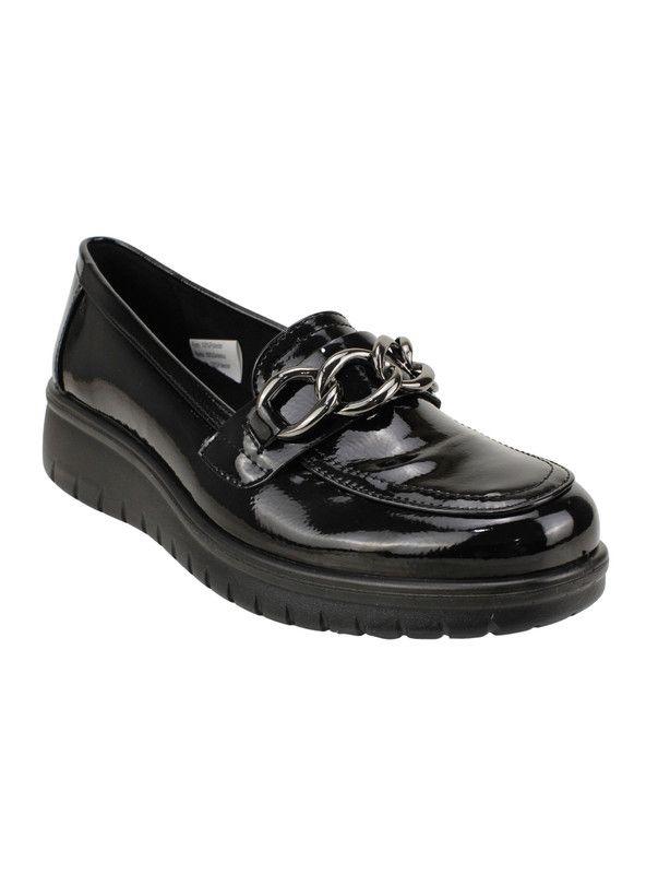 Mocasín New Walk Broche Confort Negro-2