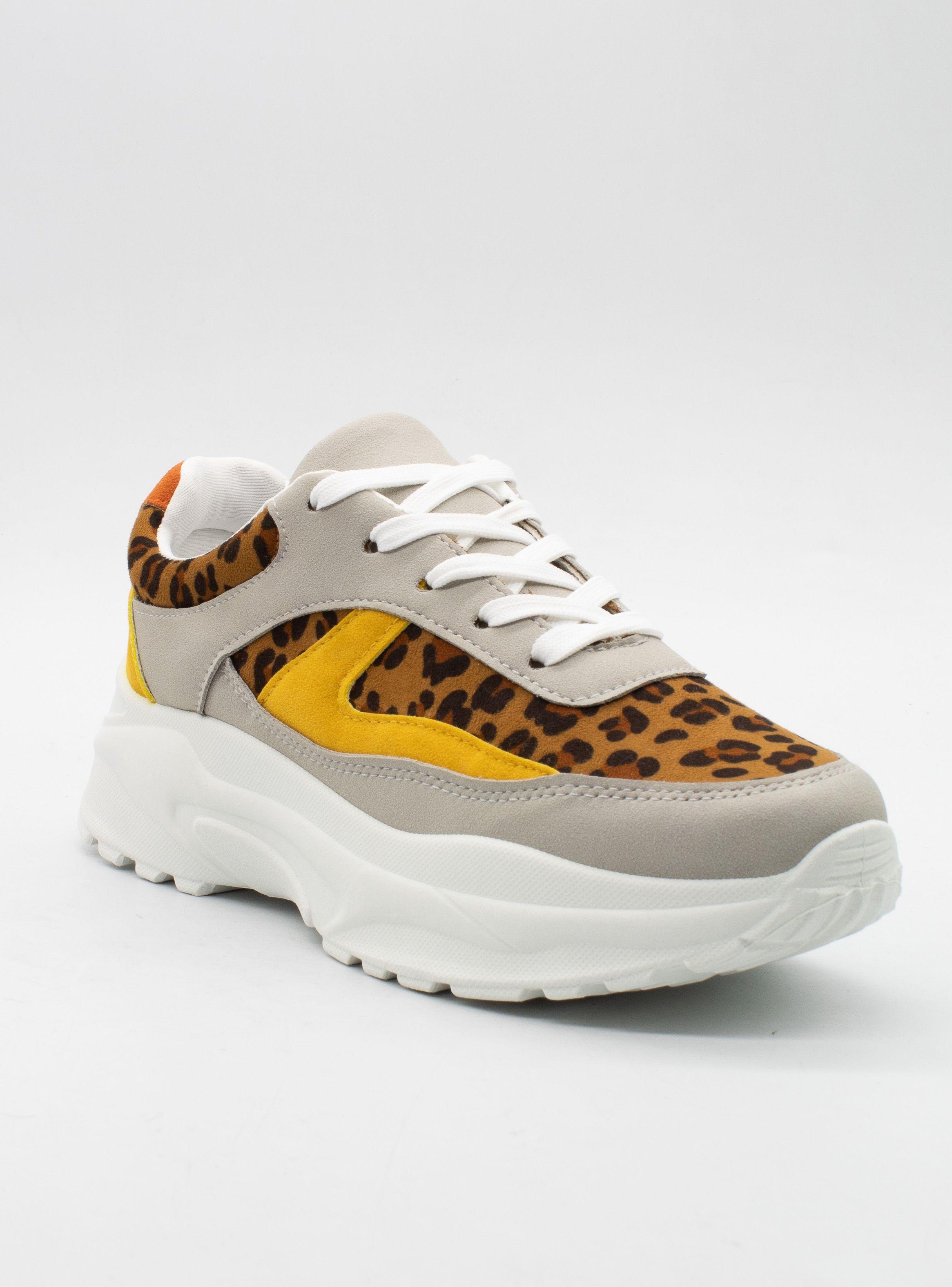 Zapatilla New Walk Leopardo Grey-0
