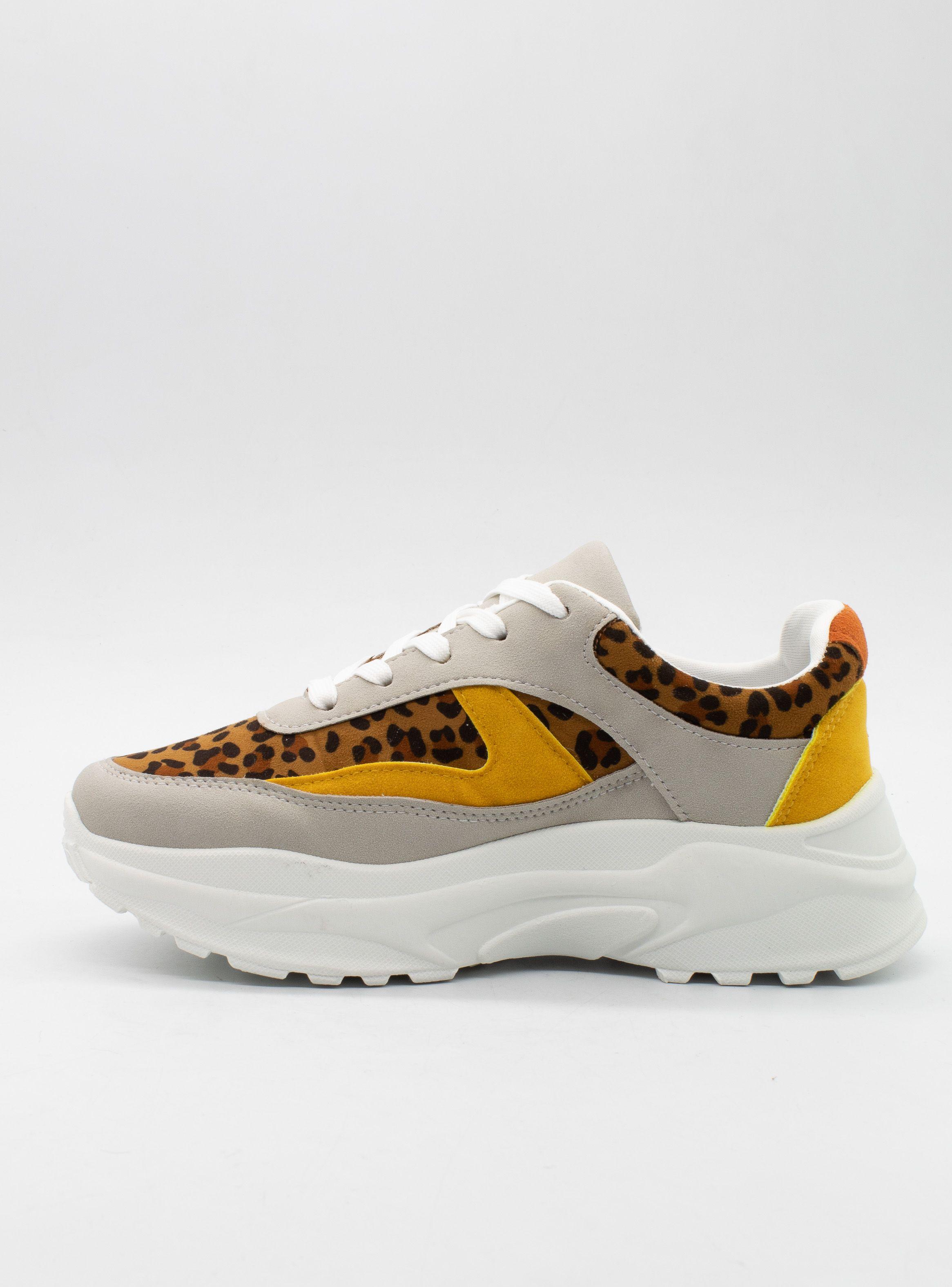 Zapatilla New Walk Leopardo Grey-2