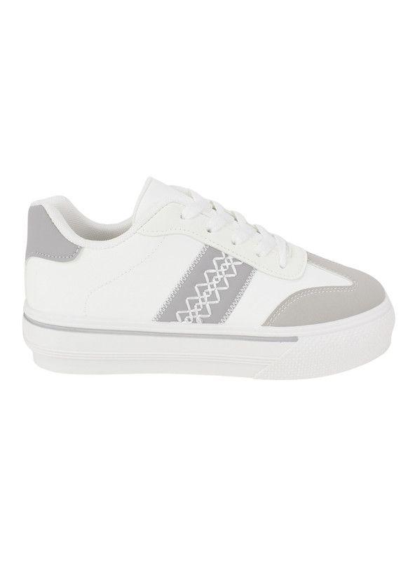 Zapatilla Agua de Coco Bharat Plataforma Blanca-0