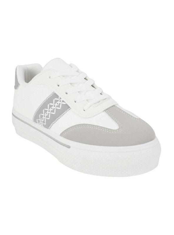 Zapatilla Agua de Coco Bharat Plataforma Blanca-1