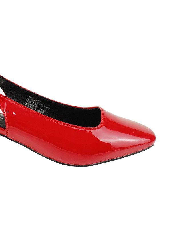 Zapato Agua de Coco Correa Rojo-4