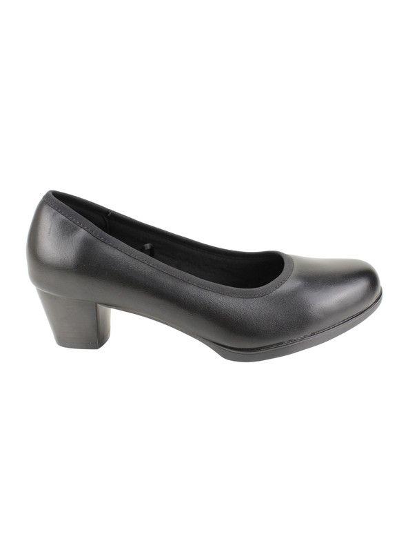 Zapato New Walk Oficina Confort Negro-0