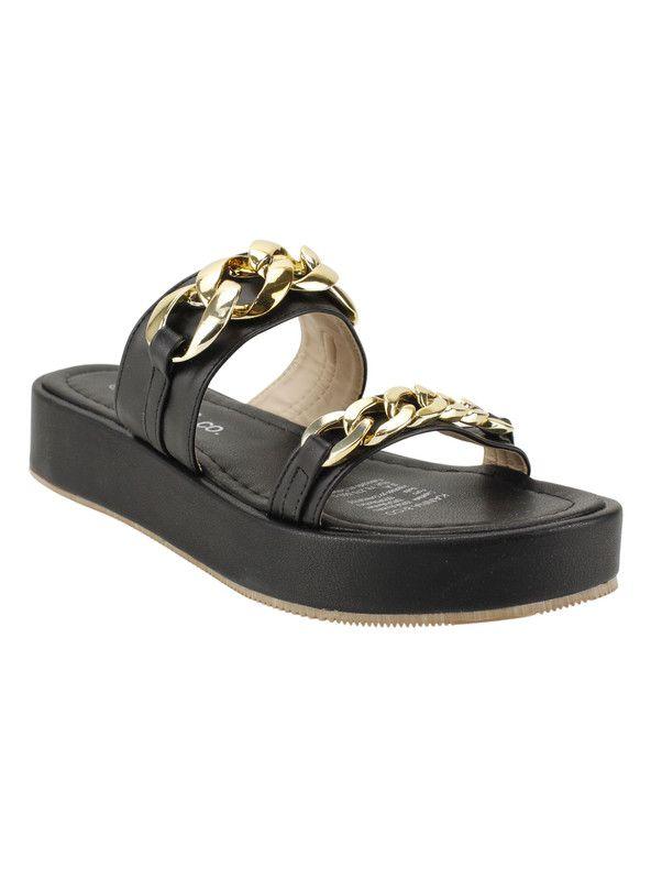 Sandalia Kanna & Co Argollas Negra-1