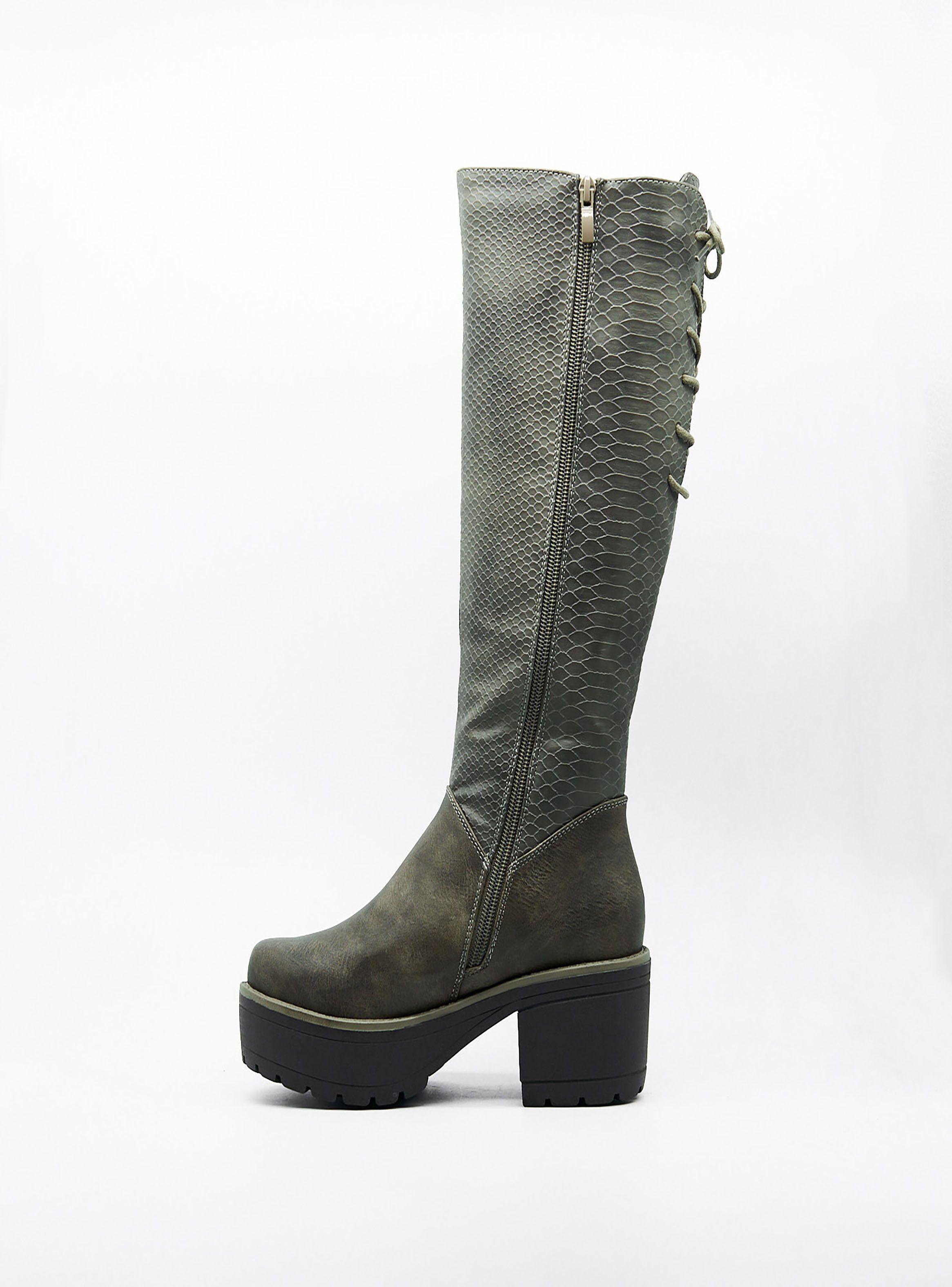 BOTIN MUJER NEW WALK | Gris |-2