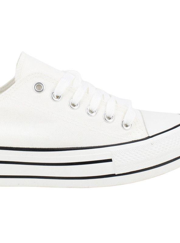 Zapatilla New Walk Lona Los Angeles Blanca-3