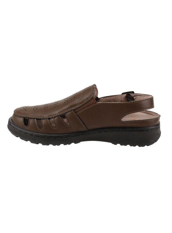 Sandalia New Walk Ortopédica Café-3