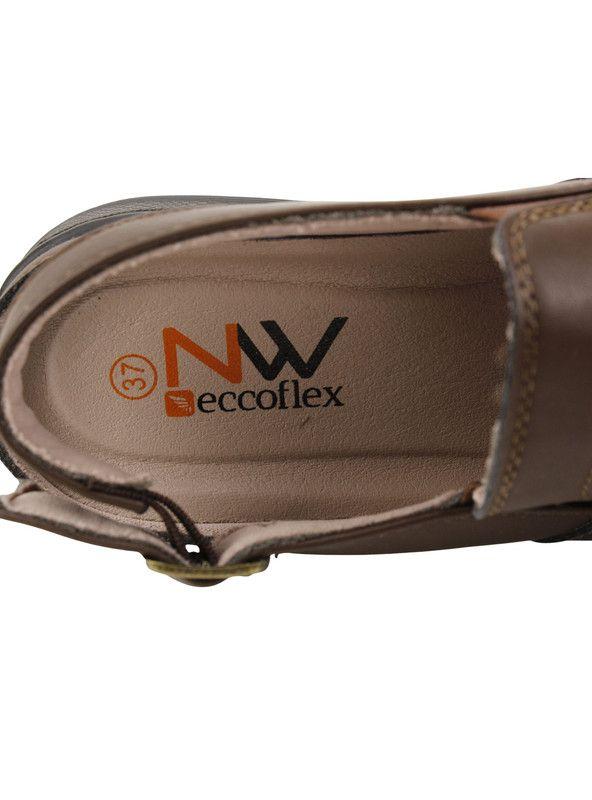 Sandalia New Walk Ortopédica Café-4