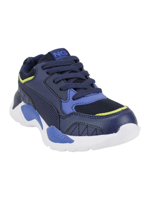 Zapatilla Nat Geo Kids Nico Urbana Azul-1