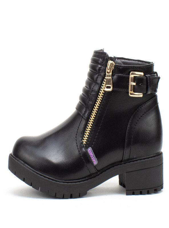 BOTIN CASUAL NIÑA NATGEO SHOL5402-90 (28-35)  | Negro |-3