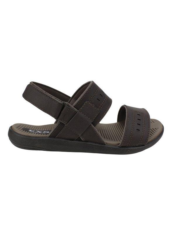 Sandalia Exs Doble Tira Café-0