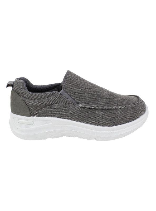 Zapatilla New Walk City Confort Slip On Negra-0