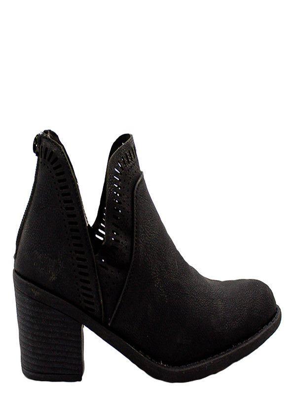 Botin MUJER NEW WALK  12739A01-90  | Negro |-1