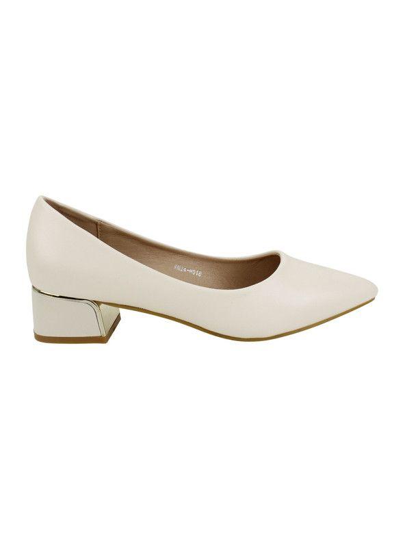 Zapato New Walk Formales Crema-0