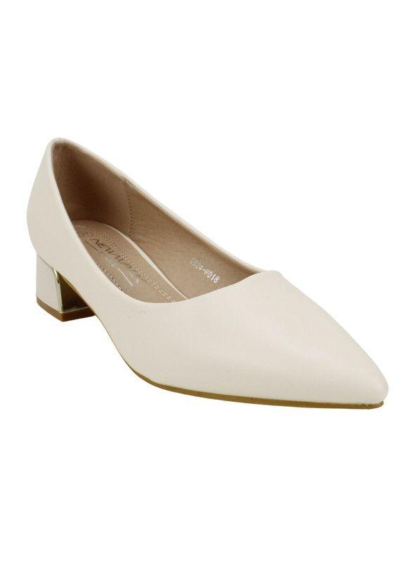 Zapato New Walk Formales Crema-1