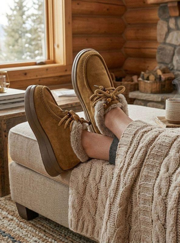 Zapato New Walk Cozy Chiporro Camel-1