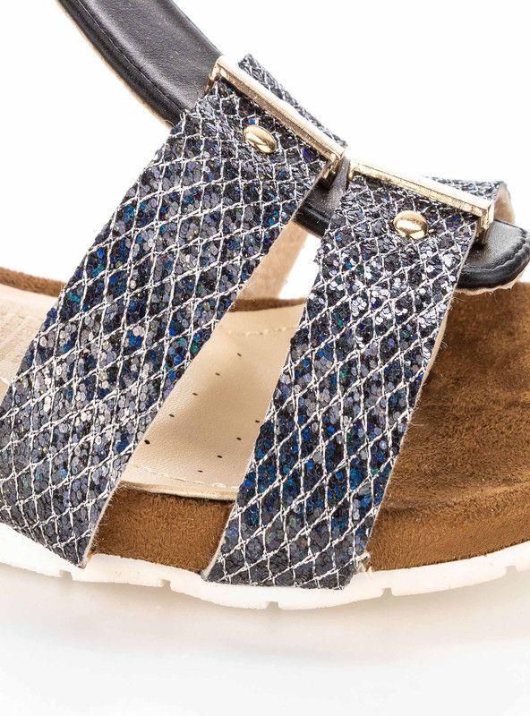 SANDALIA MUJER CASUAL NEW WALK 6029-90-90 | Negro |-3