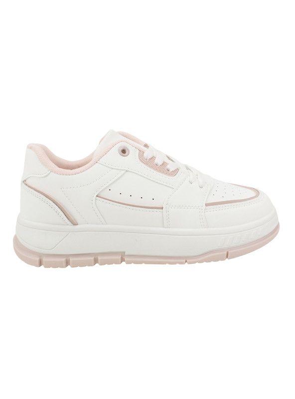 Zapatilla New Walk Nimbus Blanca Rosa-0