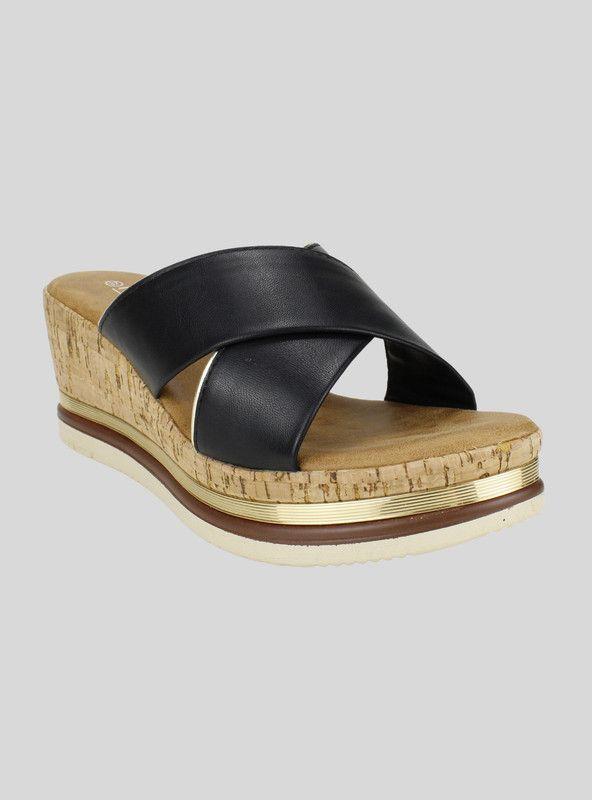 Sandalia New Walk Andrea Negra-1