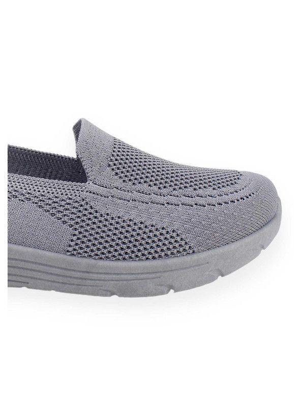 Zapatilla New Walk Malla Abierta Gris-3
