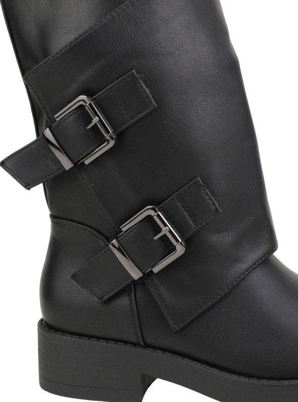 Bota New Walk Biker Corta Negra-4
