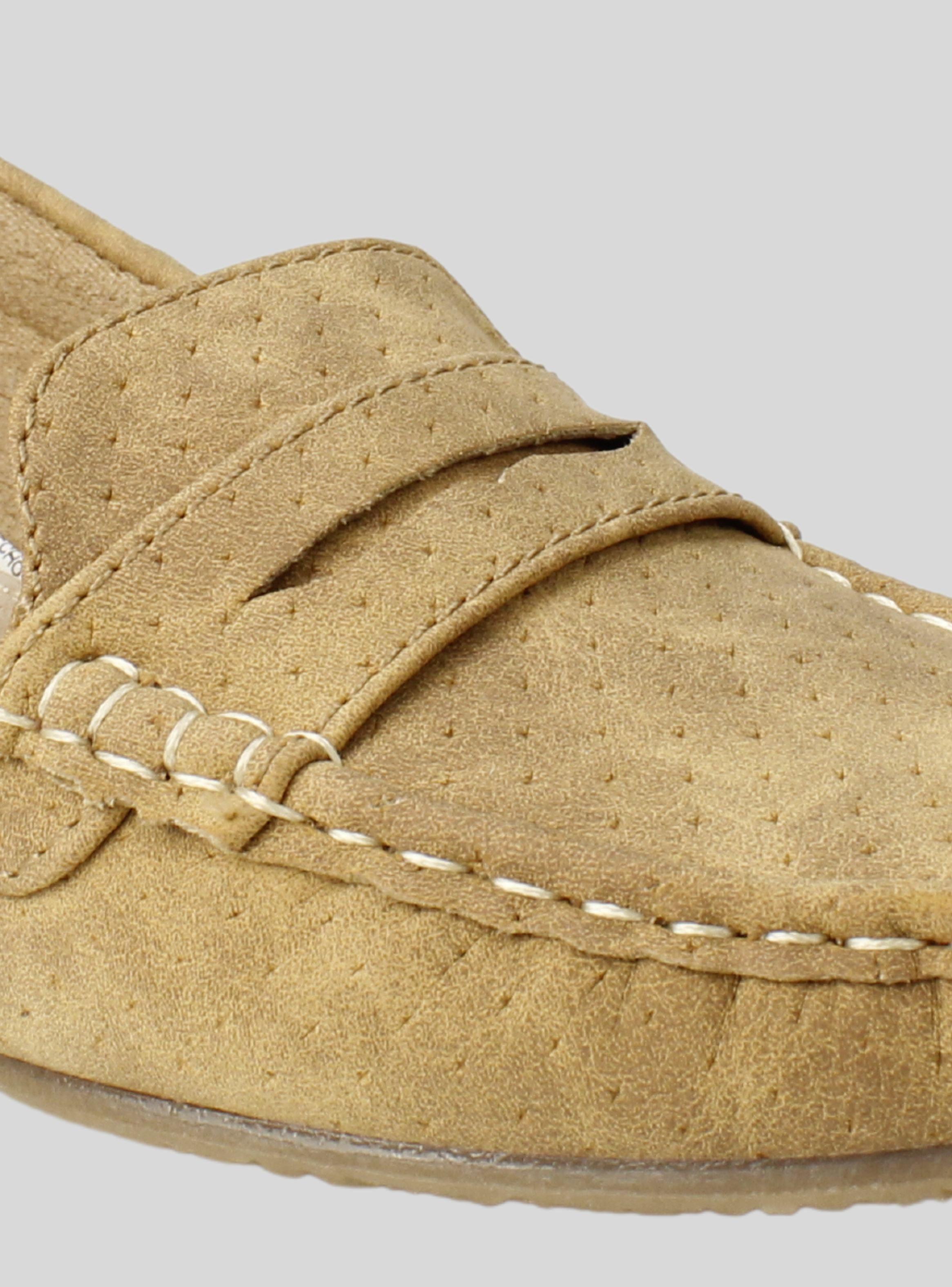 Mocasín New Walk Ana Camel-3