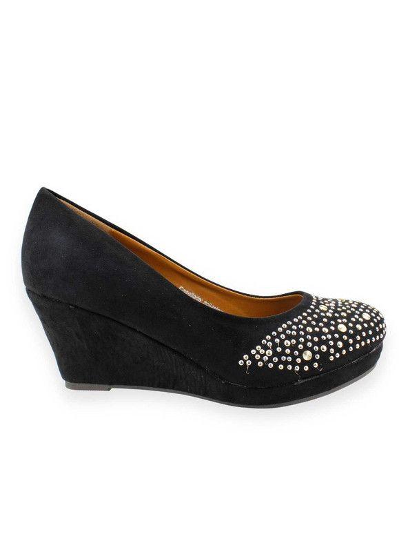 Zapato New Walk Tachas Negro-0