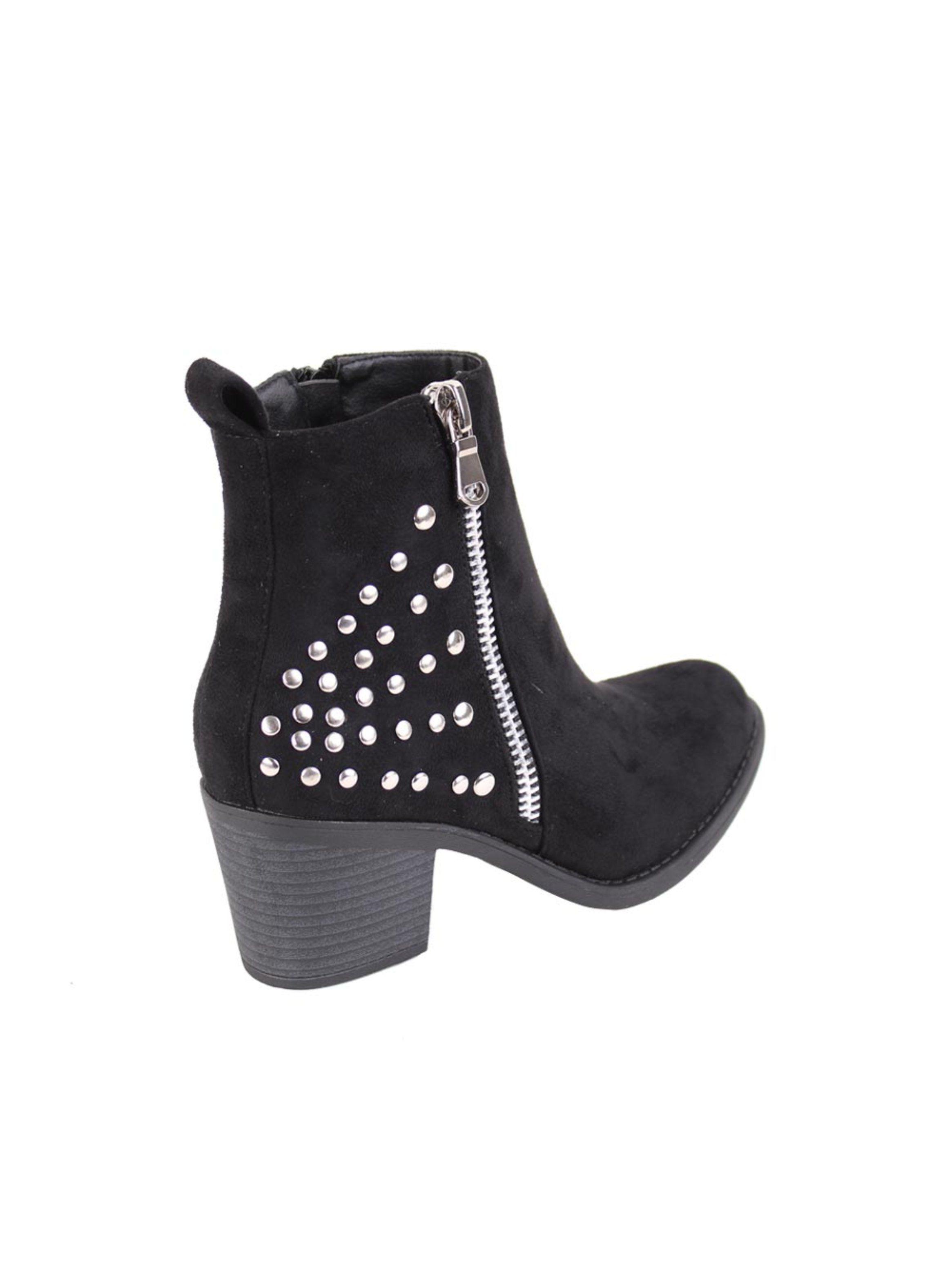 Botín New Walk Fran Negro-2