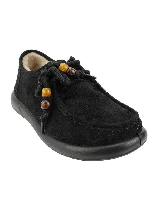 Zapato Pantufla New Walk Negro-2