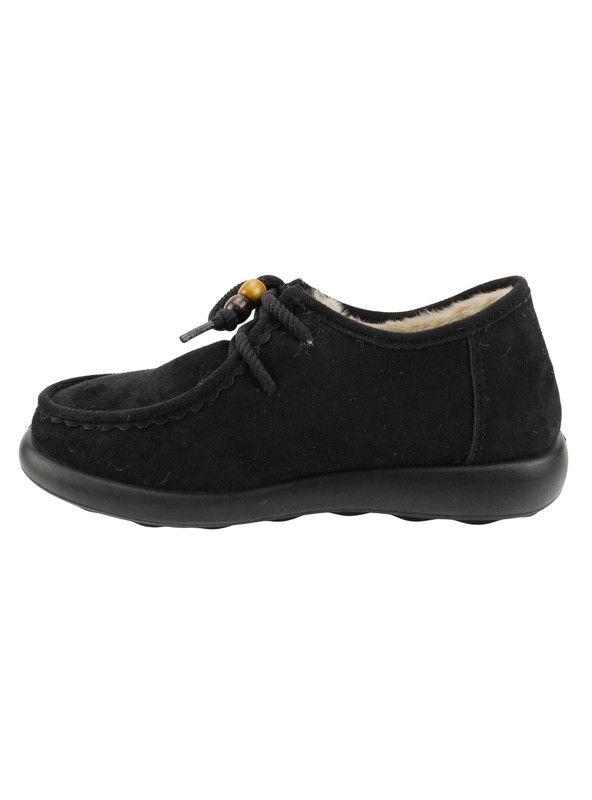 Zapato Pantufla New Walk Negro-3
