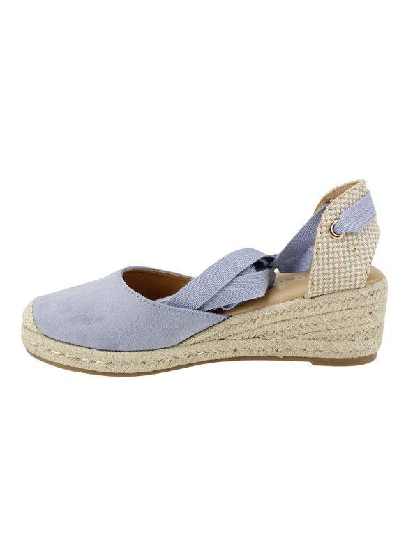 Alpargata Agua de Coco Ema Lazos Celeste-3