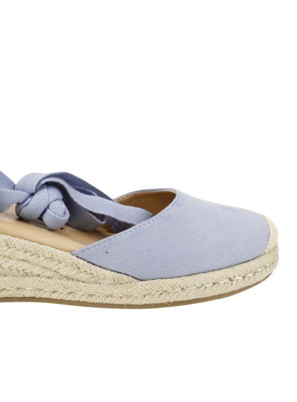 Alpargata Agua de Coco Ema Lazos Celeste-4