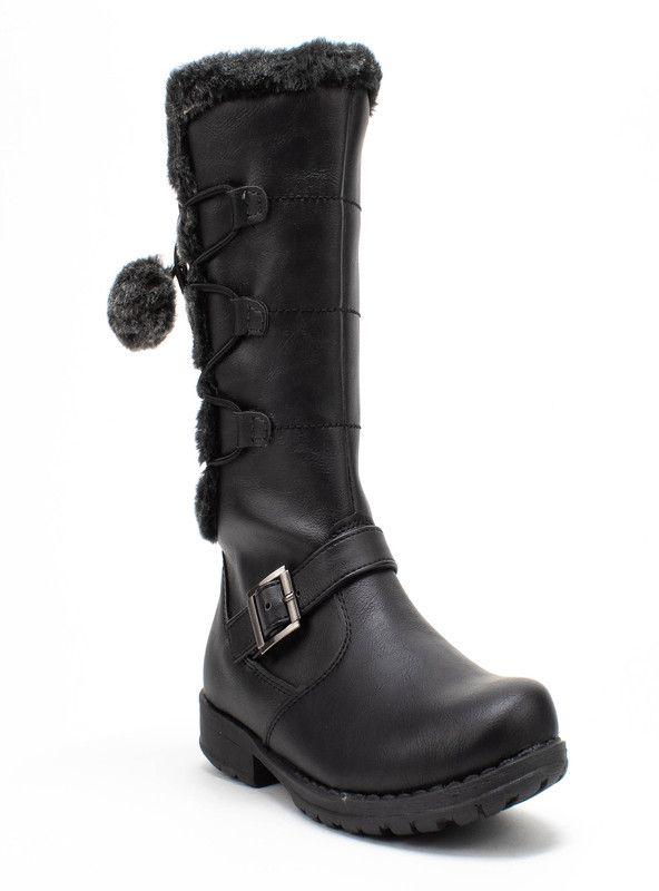 Bota NIÑA NATGEO M4623-90 (30-36)  | Negro |-0