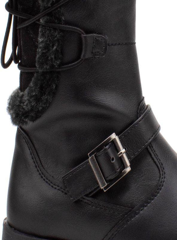 Bota NIÑA NATGEO M4623-90 (30-36)  | Negro |-4